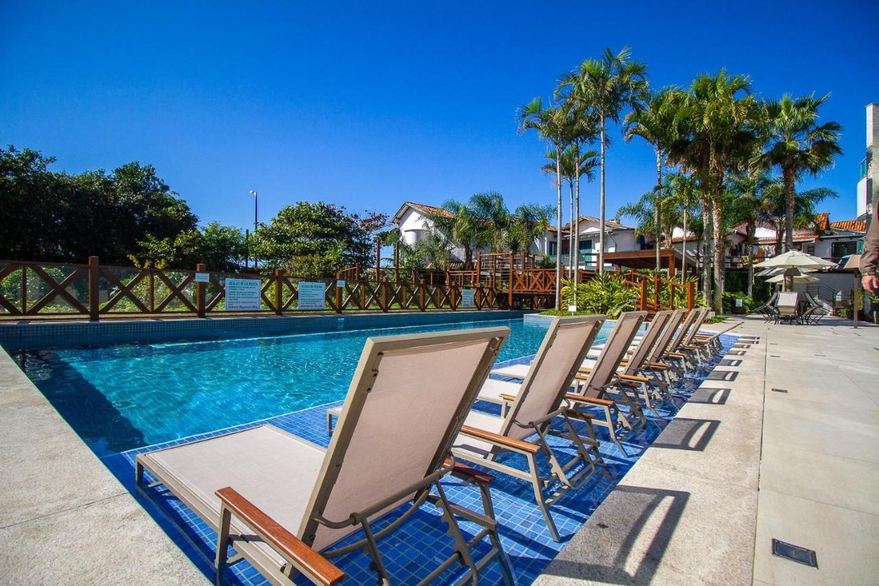 Varandas Do Atlantico 101A - Excelente Apartamento Em Condominio De Luxo A Beira Mar - Piscina Climatizada - Academia - Бомбиняс Екстериор снимка