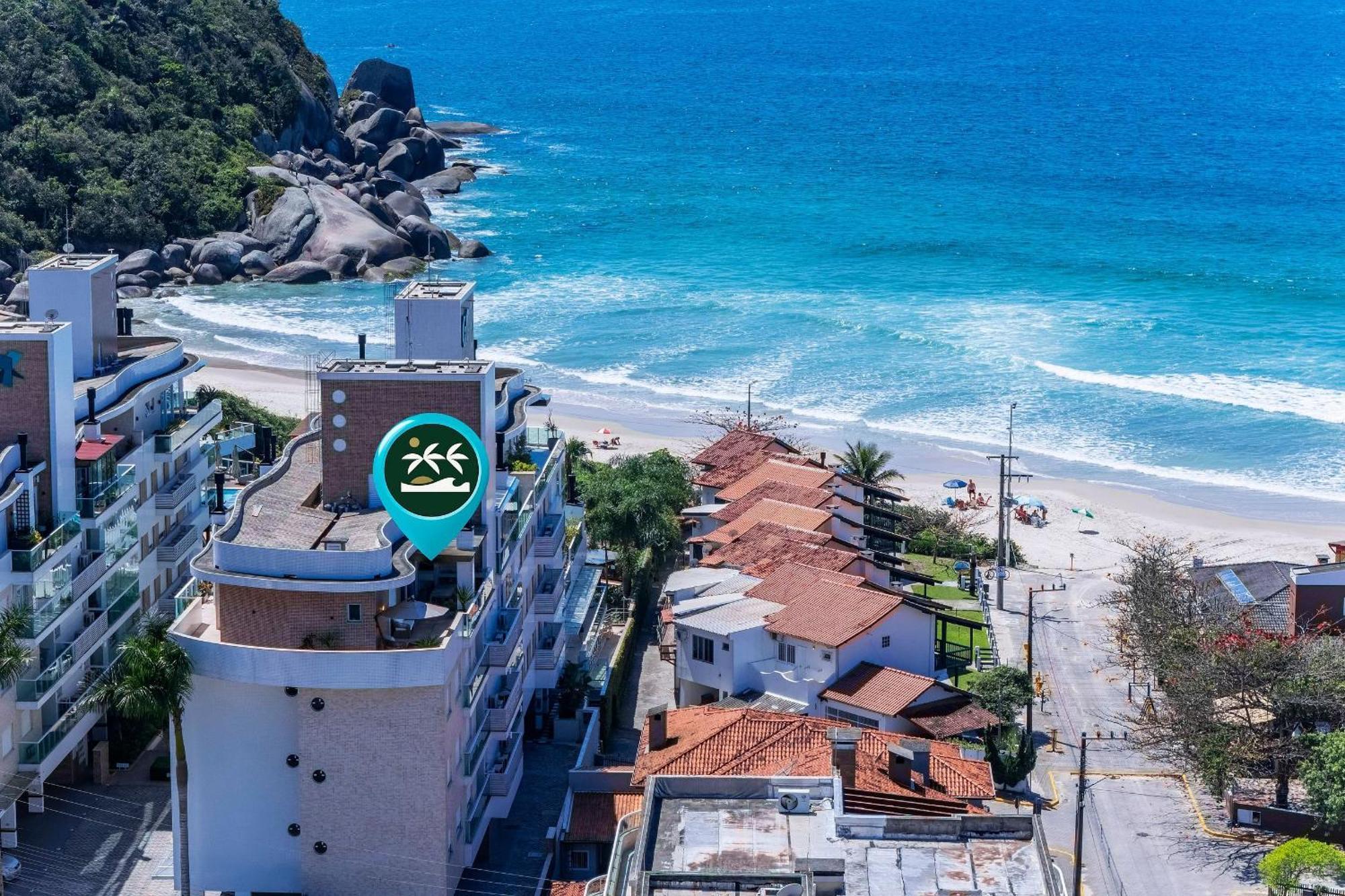 Varandas Do Atlantico 101A - Excelente Apartamento Em Condominio De Luxo A Beira Mar - Piscina Climatizada - Academia - Бомбиняс Екстериор снимка